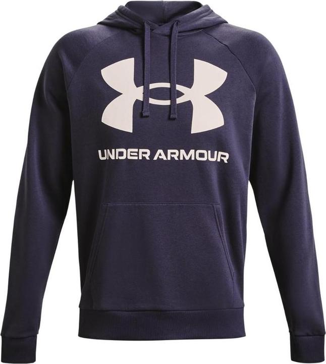 Produktbild Under Armour Bluza męska Rival Fleece Big Logo Hd granatowa r. S (1357093-558) (S)