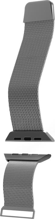 Immagine prodotto Puro Fascia magnetica milanese - Pasek ze stali nierdzewnej do Apple Watch 38/40/41 mm (srebrny) (38 mm, 40 mm, 41 mm, Acciaio inossidabile, Apple Watch Series 1, Apple Watch Series 2, Apple Watch Series 3, Apple Watch Serie 4, Apple Watch Serie 5, Apple Watch Serie 6, Apple Watch Series 7, Apple Watch Series 8, Apple Watch Series 9, Apple Watch SE)