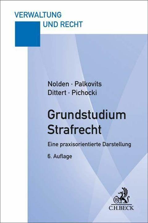 Image du produit Grundstudium Strafrecht (Allemand, Frank Palkovits, Frank Pichocki, Susanne Dittert, Waltraud Nolden, 2023)
