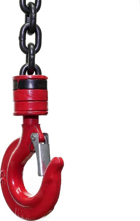 Produktbild Wiltec Kettenzug 1000kg 1t, 3m Kettenlänge, Hubhöhe 2,5m, Seilzug Flaschenzug