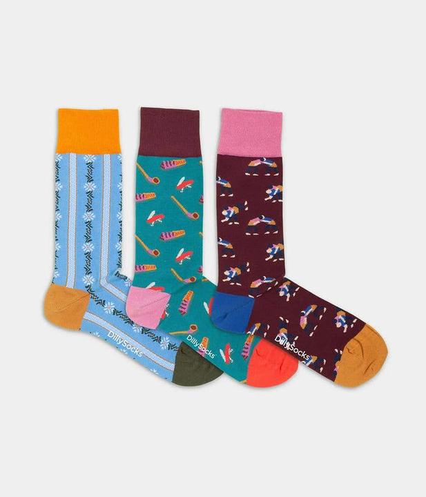 Produktbild DillySocks Swiss Essentials Gift Box (3er Pack, 41 - 46)
