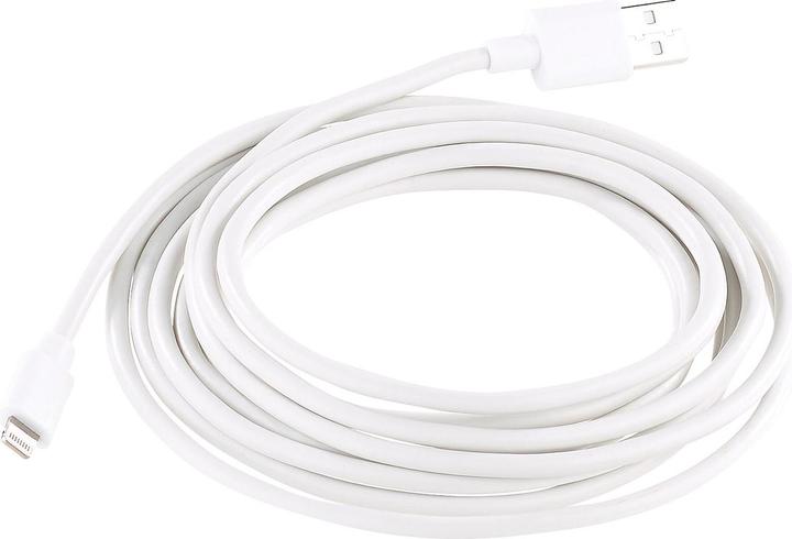 Produktbild Callstel 2er-Set Daten- & Ladekabel ab iPhone 5, Apple-zertifiziert, 3 m (3 m, USB 3.2 Gen 1)