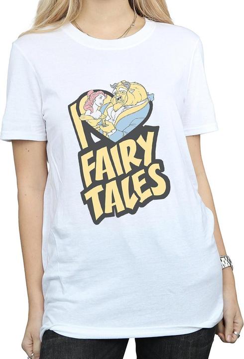Produktbild Disney Beauty And The Beast I Love Fairy Tales TShirt (XXL)