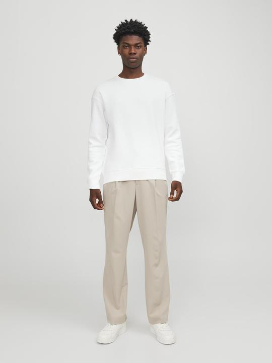 Actual product image Jack & Jones Single-coloured sweatshirt with round neck Sweatshirt with round neck (XS)