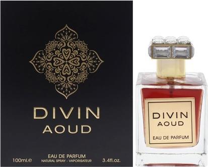 Produktbild Maison Alhambra Fragrance World Divin Aoud Unisex 3.4 Oz EDP Spray (Eau de Parfum, 100 ml)