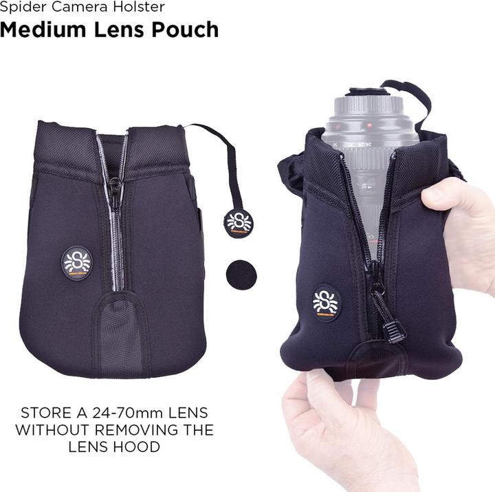 Spider Holster Spider SpiderPro Medium Lens Pouch (Lens bag)