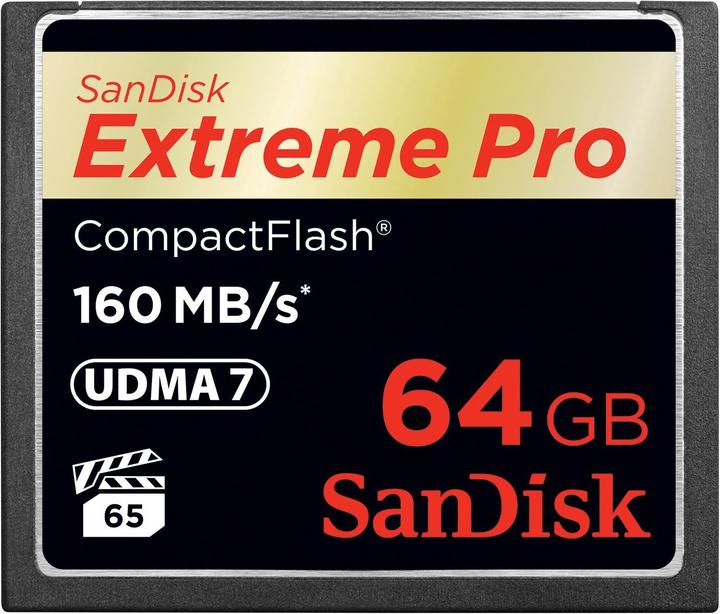 SanDisk Extreme Pro Compact Flash (64 GB, CF)