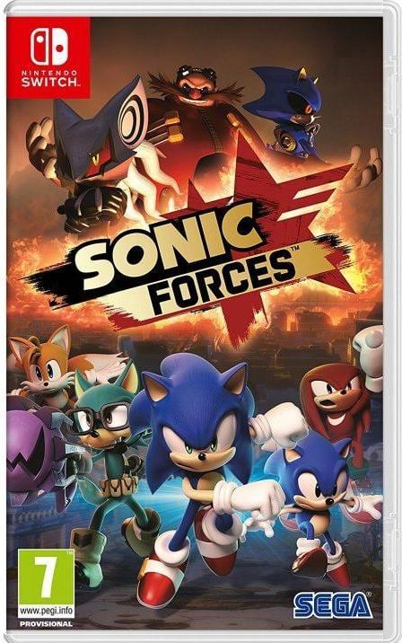 Actual product image Sega Sonic Forces (Code In A Box) (Switch, Switch Lite, Switch OLED)