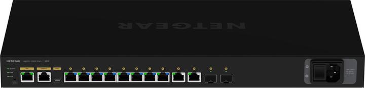 Actual product image Netgear PoE+ Switch AV Line M4250-10G2F-PoE+ 12 Port (12 Ports)