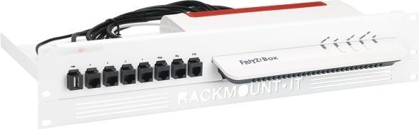 Immagine prodotto Rackmount.IT Kit di montaggio a rack per AVM Fritz!Box 6890 / 7590 (Kit di montaggio)