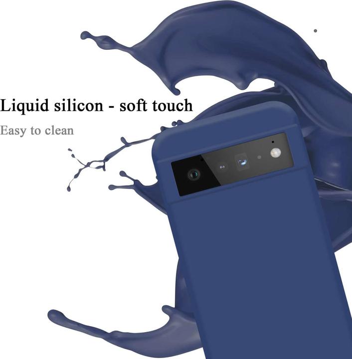 Actual product image Cadorabo Bumper Case for Google PIXEL 6 PRO TPU Liquid Silicone Cover for Google PIXEL 6 PRO (Google Pixel 6 Pro)