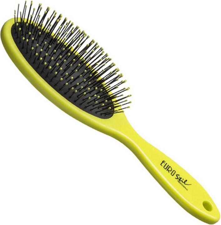 Produktbild Caso Eurostil Oval Brush Medium Fluoreszierend Grün 1UN Schwarz