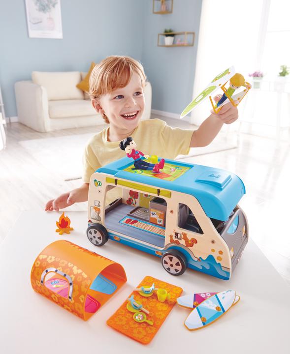 Actual product image Hape Adventure van