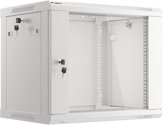 Actual product image Lanberg Wall rack 19 " 9U 600X450mm gray (9 RU, 19 inch rack)