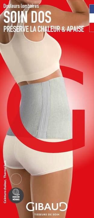 Produktbild Gibaud CHALEUR Nierenwärmer anthrazit