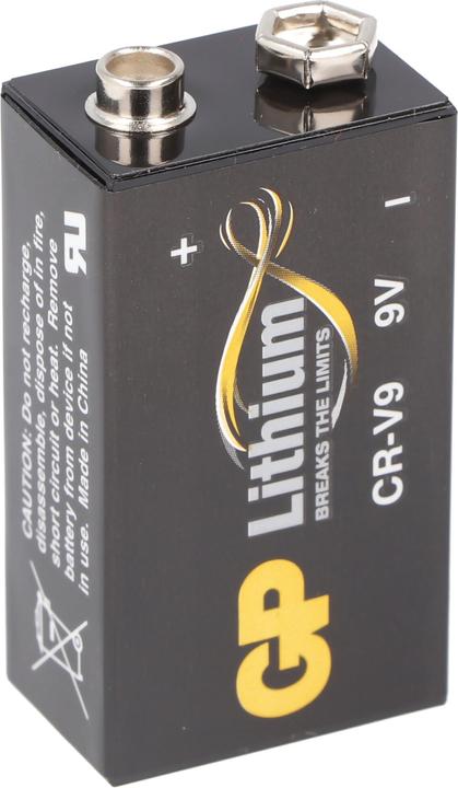 Image du produit GP Batteries GP Batterie Lithium 9V (1 pcs, 9V Block, 800 mAh)