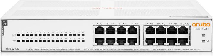 Produktbild HPE HP Switch 1430 16G PoE 124W 16x10/100/1000 PoE (16 Ports)