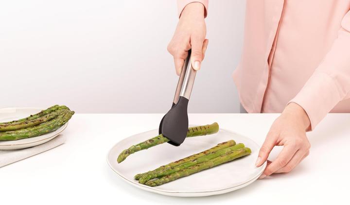 Actual product image Brabantia Kitchen Tongs New Profile Line Stainless Steel / Black