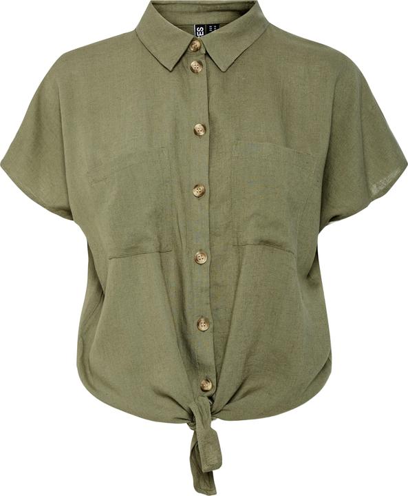 Pieces Pcpia Ss Tie Shirt Noos