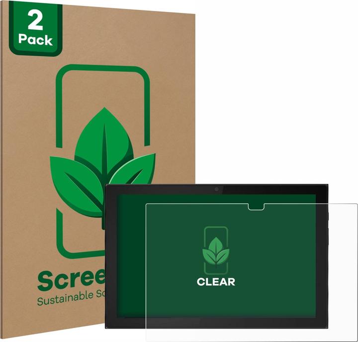 Actual product image ScreenLeaf Protective film sustainable screen protector screen protector film clear transparent (2 Piece, IdeaPad Duet 3i)