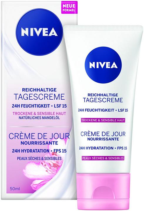 Actual product image NIVEA Reichhaltige Tagescreme (50 ml, Day cream, SPF 15)