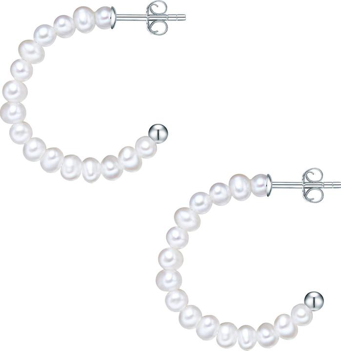 Actual product image Valero Pearls Ladies Sterling Silver Freshwater Cultured Pearls silver - 15048 (925 silver)
