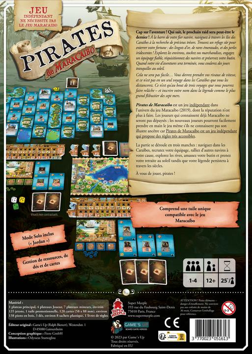 Image du produit Super Meeple Pirates of Maracaibo - Tuiles promo inclus (f) (Français)