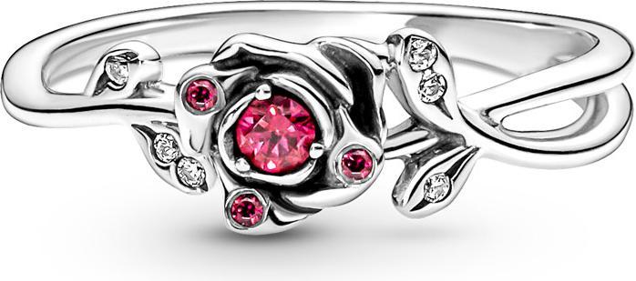 Image du produit Pandora Bague Rose Disney La Belle et la Bête (50, Argent 925)