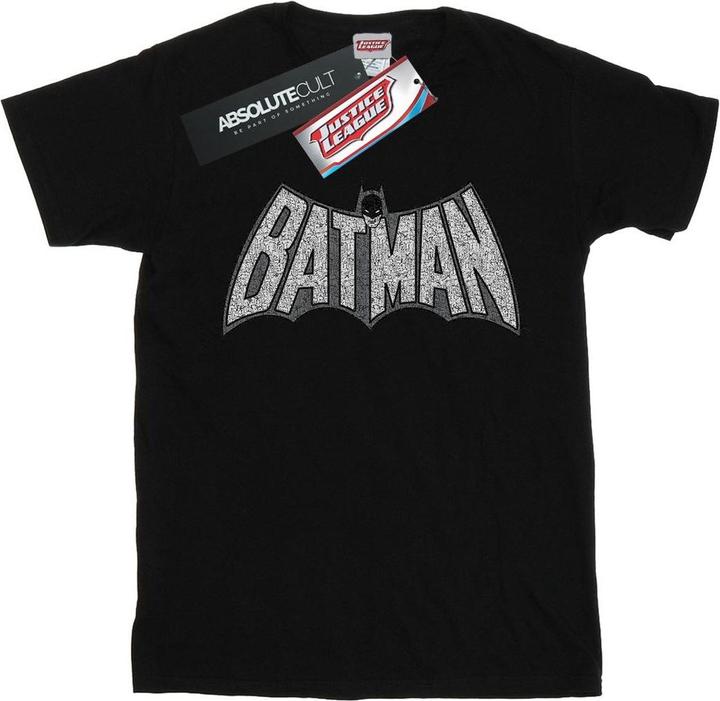 Produktbild Batman Retro Crackle Logo TShirt (M)