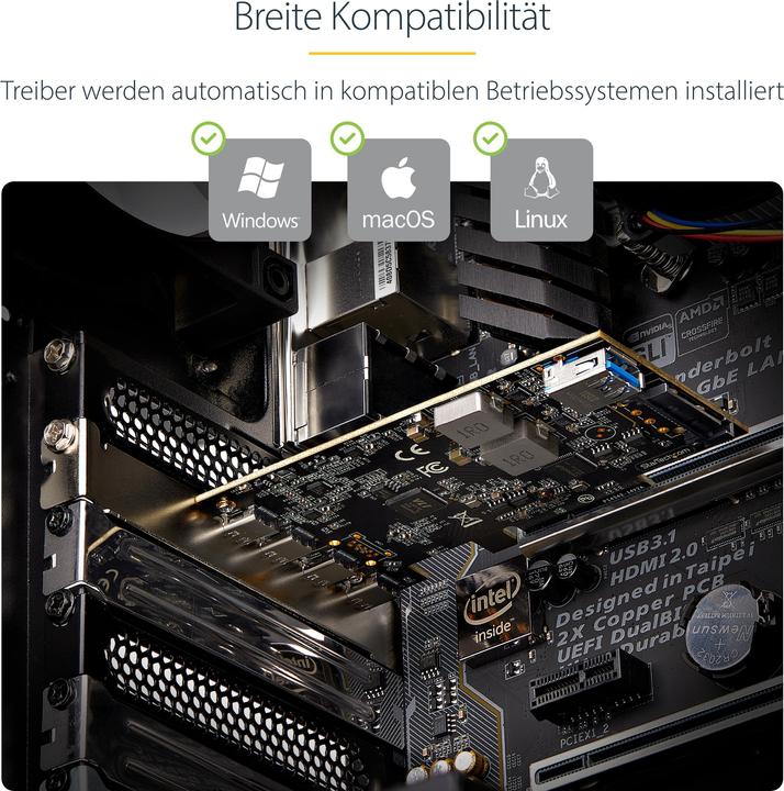 Produktbild StarTech 5-PORT USB PCIE CARD 10GBPS