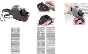 Produktbild Avery Dennison Zweckform Preisauszeichner, 2-zeilig, 18-stellig, für Etiketten: 26 x 16 mm, Einzug/Druckrichtung ho