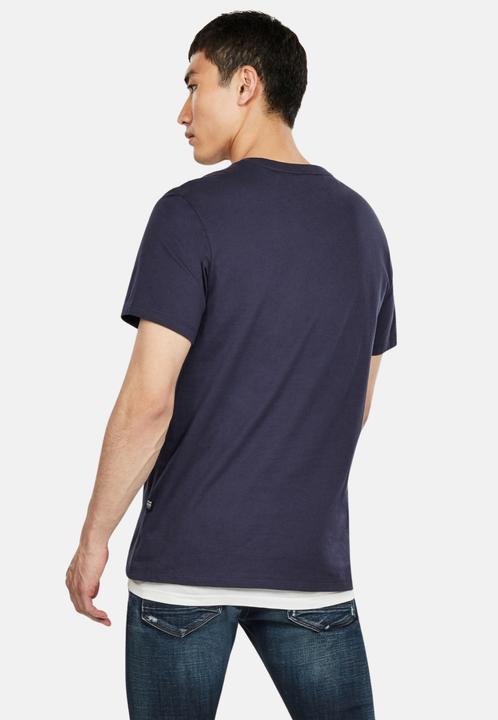 Immagine prodotto G-Star Crew Neck Base T-Shirt Slim Fit Sartho Blue (XXL)