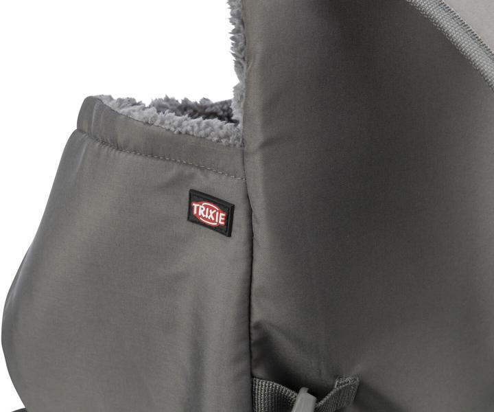 Actual product image Trixie Molly Front Bag, 25 × 38 × 17 cm, Grey (Dog, Reflectors)