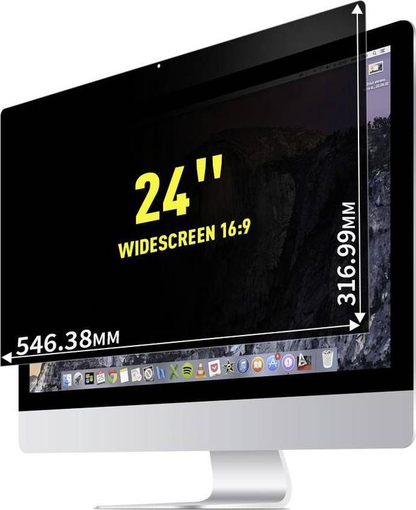 Image du produit Renkforce RF-MPSIMAC-240 Film anti-regard 61,0 cm (24") Format d'image : 16:9 Apple i (24.02", 16 : 9)