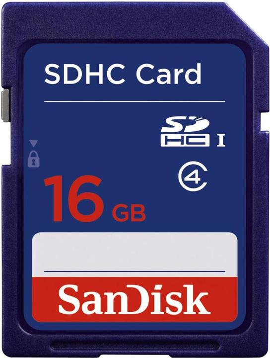 SanDisk Sdhc (16 GB, SDHC, UHS-I)