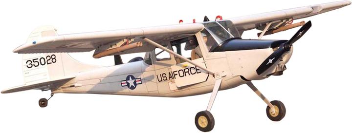 Immagine prodotto Vq Models l-19 bird dog 55 (argento) / 1730 mm (Elicottero in scala)