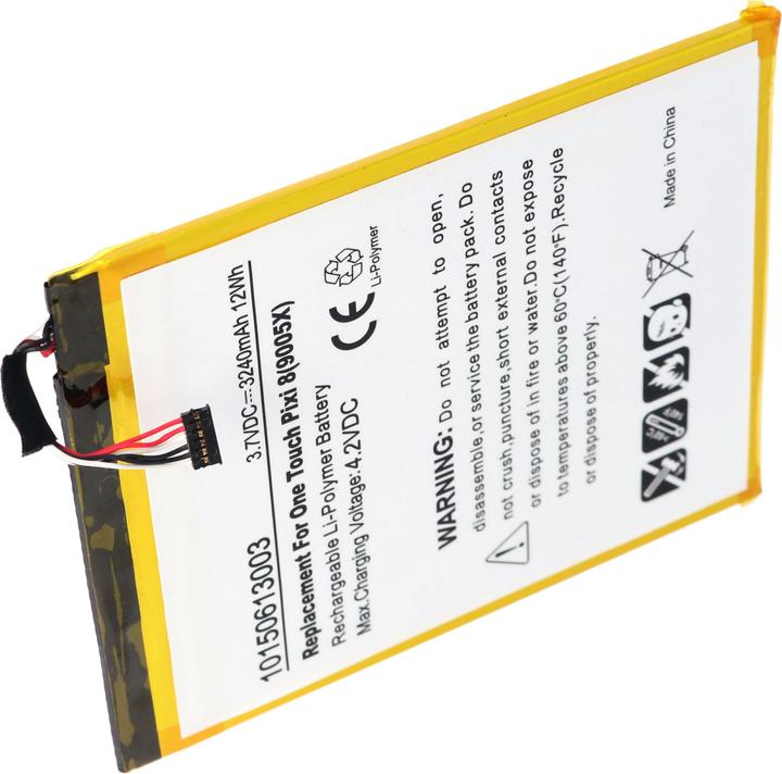 Actual product image Alcatel Battery One Touch Pixi 3 8.0 3G Battery TLp032B2, TLp032BD, TLp032C2, TLP032CC