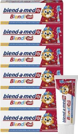 Immagine prodotto blend-a-med Blendi Gel Dentifricio per bambini al gusto di fragola 50ml (50 ml)