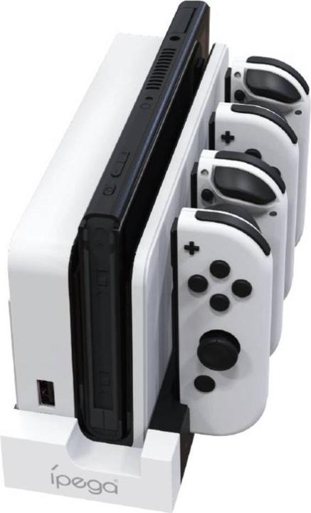 Actual product image iPega 9186 Charger Dock pro N-Switch a Joy-con White/Black (Switch)