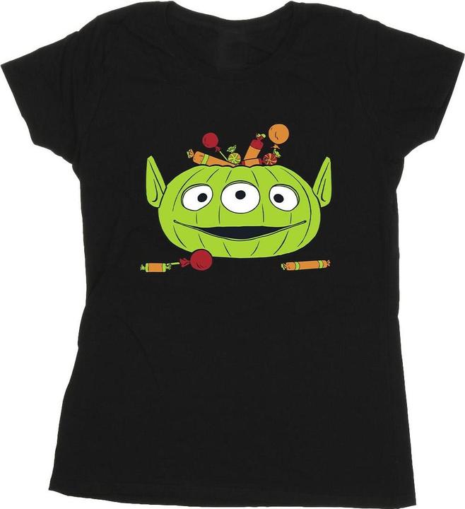 Toy Story Alien Pumpkin Basket TShirt Halloween (XL)