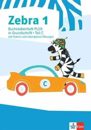 Immagine prodotto Zebra 1. Buchstabenheft PLUS in Grundschrift mit Videos und interaktiven Übungen Klasse 1 (Tedesco, Casa editrice Ernst Klett, 2021)