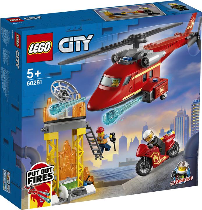 Produktbild LEGO Feuerwehrhubschrauber (60281, LEGO City)