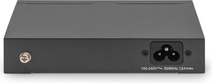 Produktbild Digitus Gigabit Ethernet PoE Switch 4-port PoE + 1-port uplink, 60W PoE Budget (4 Ports)