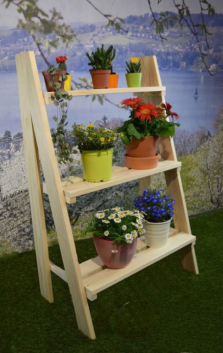 Produktbild DIY-Wood Blumentreppe