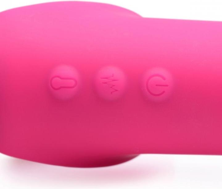 Immagine prodotto XR Brands Dildo senza spalline vibrante GPulse con telecomando rosa