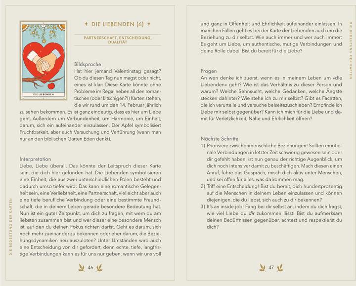 Produktbild Tarotkarten (Deutsch, Verena Klindert, 2021)