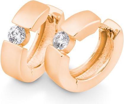 Produktbild Breuning Creolen - BRILL. 0,30 Ct. H/si (750/18 K Gold)
