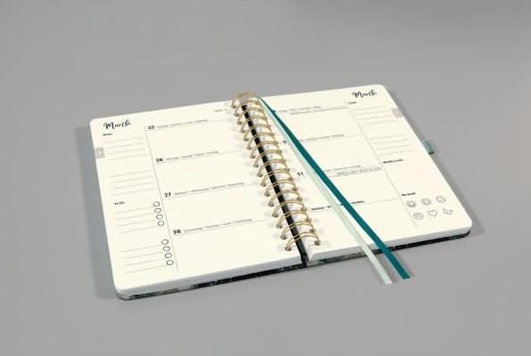 Immagine prodotto Sigel Calendario a spirale (A5, Tedesco, Francese, Inglese, Olandese)