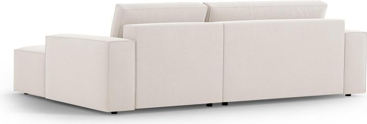 Image du produit Micadoni Canapé D'Angle Droit Convertible Avec Coffre De Rangement, "Jodie", 3 Places, 246x151x86 Fabriqué en (Canapé d'angle)