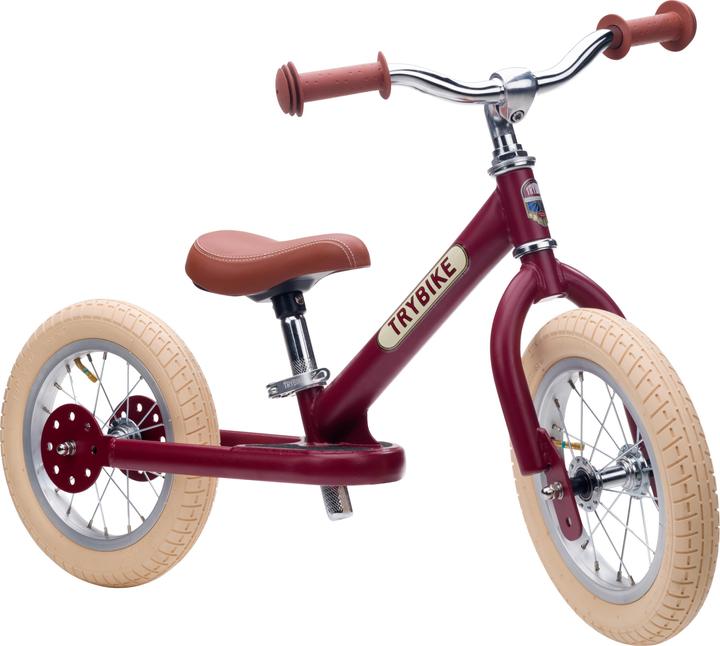 Produktbild Trybike 2 wheels steel - Vintage red (30TBS-2-RED-VIN) (9.65")